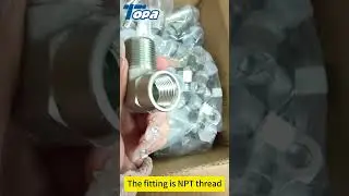 High Performance 5N9 NPT Thread 90 Degree Elbow for Hydraulic Systems