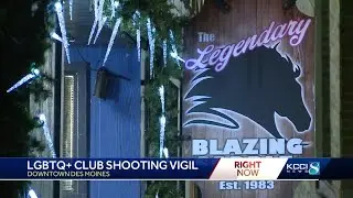 The Blazing Saddle hosts vigil for victims in Club Q shooting