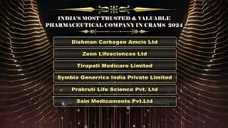 Symbio Generrics India  - Most Trusted & Valuable Pharmaceutical Company in CRAMS  2024
