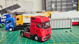 Der 1. Actros L ProCabin ist bei uns eingetroffen😎 Von allem etwas💯 #modellbau  #h0scale #hamburg 
