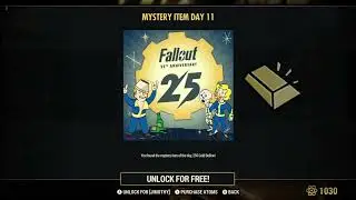 Fallout 76 Mystery Item Of The Day 11: 250 Gold Bullion
