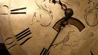 MY GEORGIAN ANTIQUE 30HR LONGCASE CLOCK 1770 pt3