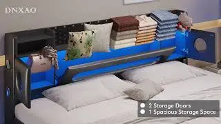 Dnxao Floating Bed Frame