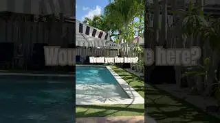 Miami Dream Pool You&rsquo;ll Never Want to Leave #realestate #shorts