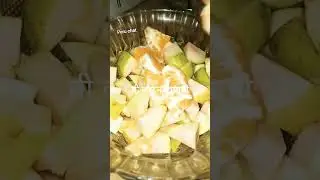 chatpatit peru aani santra chat#yummmmy #cooking #recipe #food#tasty