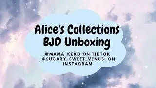 Alice's Collections BJD Unboxing #bjd #balljointeddoll #haul #unboxing