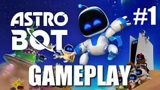 🔴ASTRO BOT PS5 Gameplay Stream Part 1  - Gorilla Nebula & Tentacle System 100%