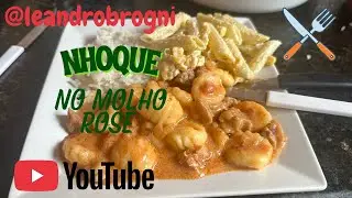 Nhoque com molho rose @leandrobrogni