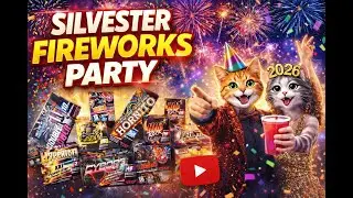This 2026 Silvester Fireworks Party Went CRAZY 🎇🐱