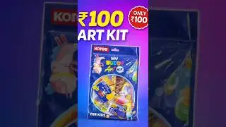 ₹100 Only 😲 Kores My Buddy Art Kit | Best Art Kit for Kids 🎨✏️  #ytshorts  #students #stationery