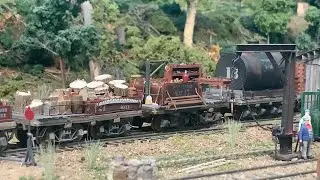 Backwoods Work Train- Clear Lake Timber Company