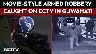 Crime News | On Camera, Masked Men With Guns, Knives Loot Assam Businessman's House