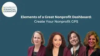 Elements of a Great Nonprofit Dashboard: Create Your Nonprofit GPS