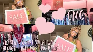 HUGE VICTORIA&rsquo;S  SECRET OUTLET WALK THROUGH + HAUL ! THEY HAD CLOTHES FOR UNDER $3 A MUST WATCH !