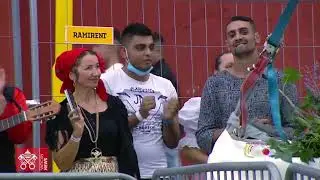 14 september 2021 news Pope Francis - Meeting with the Roma Community