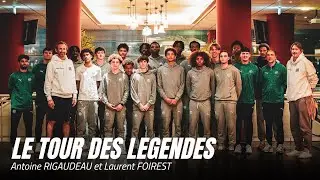 Le Tour des L&eacute;gendes - Antoine Rigaudeau et Laurent Foirest avec le CDF de l&rsquo;Elan Bearnais