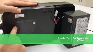 Замена аккумулятора в ИБП Back-UPS ES | Schneider Electric