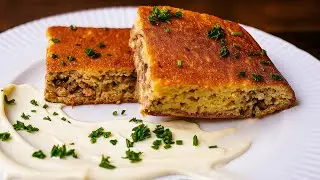 🔥 TOP 1 recipe! Meat jelly pie! EVERYONE asks for seconds!