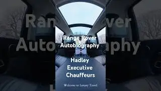 Travel in style with our luxury chauffeur-driven Range Rover Autobiography in London. Book now!