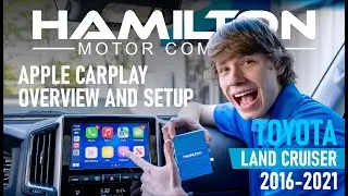 2016-2021 Toyota Land Cruiser Apple CarPlay Overview and Setup