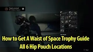 How to Get A Waist of Space - All 6 Hip Pouch Locations - Resident Evil 2 Remake