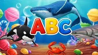 ABC Sea Animals Song | Learn Alphabet A&ndash;Z | Nursery Rhymes for Kids