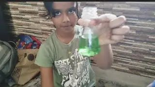 Kids Home science experiment -  Magic colour change