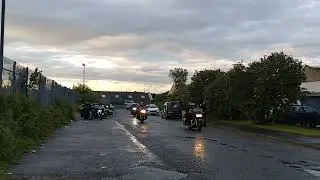 Blue Angels MC Glasgow gets a visit from the Sons of Silence MC
