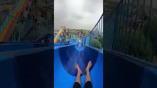 Wild Waterpark Madness &ndash; Non-Stop Slides & Chases POV#EpicFun#WaterparkPOV#parkourlife#waterslides