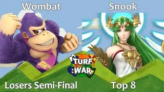 Snook (Palutena) vs Wombat (Donkey Kong) - Losers Semi-Final - Turf War