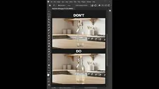 Photoshop 2026 Tips: How to Take Off and Change Complex Glass Jar Backgrounds! #shorts