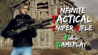 Resident Evil 4 Remake - Infinite Tactical Sniper Rifle Only in Professional Full Gameplay