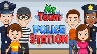 My Town : Police Station - 🚓 Help The Officer to Catch The BadGuy !!🚔