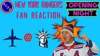 Rangers Fan Reaction   Opening Night Live at MSG