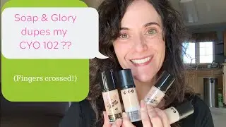 CYO Foundation Dupe? Shade swatches! 101 and 102