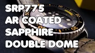 Seiko Turtle SRP775 AR Coated High Double Dome Crystal Swap
