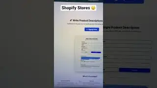 Tired of Writing Product Descriptions?  #shorts #ecommerce #shopify