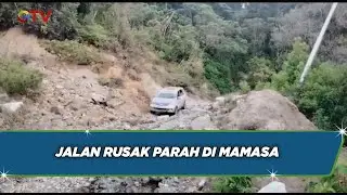 Jalan Rusak Parah di Mamasa, Lebih Mirip Sungai Kering yang Dipenuhi Batu Besar - BIS 28/07