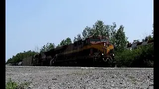 KCS 4724 & CP 7050 at Bedell, Winchester Subdivision (Kemptville, Ontario) - July 26, 2024