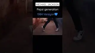 Michael Jackson Pepsi Generation 1984 🔥 Legendary Commercial #shorts