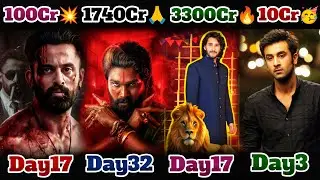 Pushpa 2 Day 32 Collection🥳| UI | Mufasa | Marco 17 Days Collection | Yeh Jawaani Hai Deewani Gross💥