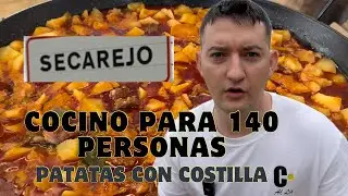 COMO COCINAR PATATAS CON COSTILLA PARA UN PUEBLO ENTERO ✔️👌🥰