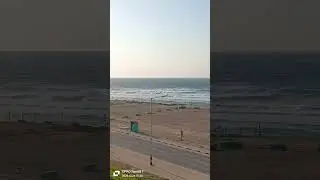 Presence wind pressure in sea so wave flow more in different days #wind #pressure #flow #sea #qatar