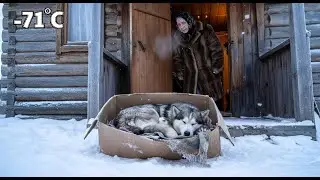 90-Year-Old Widow Saves Freezing Dog at -71°C | Survival in Siberia