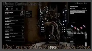 【Khora Prime】【Build Guide】【Solo Elite Temporal Archimedea】【Week 42】