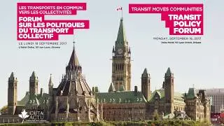 Session 1: Sharon Greene - CUTA Transit Policy Forum 2017 (English Only)