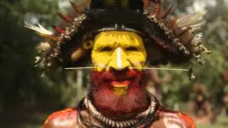 Papua New Guinea Huli Wigmen