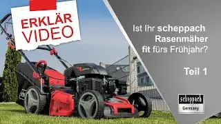 Rasenmäher  -  Kraftstoffsystem  - Zündkerze -  Luftfilter - Öl