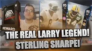The Real Larry Legend! Sterling Sharpe And Gauntlet Unleashed Pull! - Madden Nfl 18