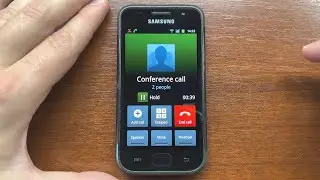 Samsung Galaxy S Android 2 Incoming Call Waiting, Holding and Conference + Outgoing Call